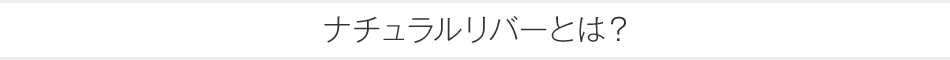 ナチュラルリバーとは？