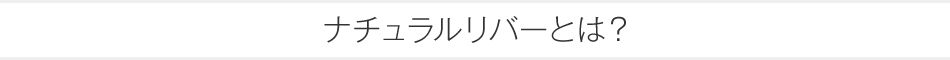 ナチュラルリバーとは？